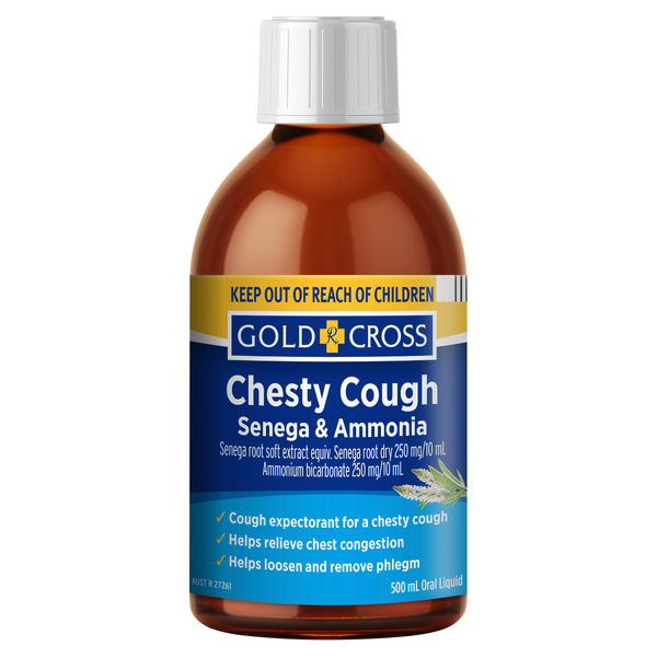 Gold Cross Chesty Cough 500mL