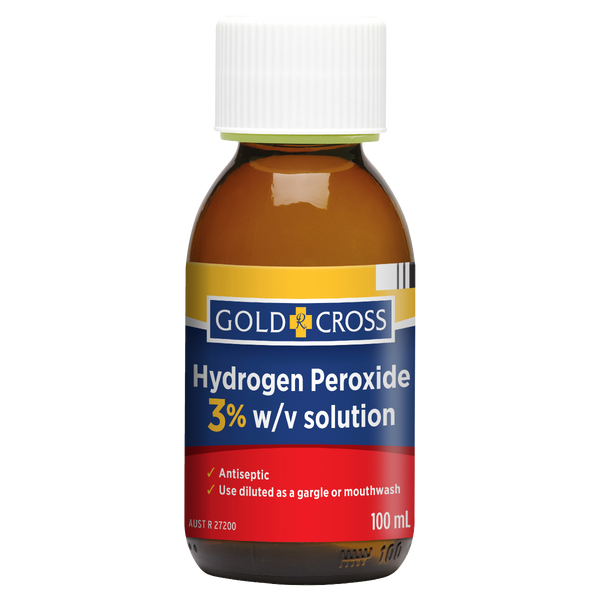 Gold Cross Hydrogen Peroxide 3% 100ml