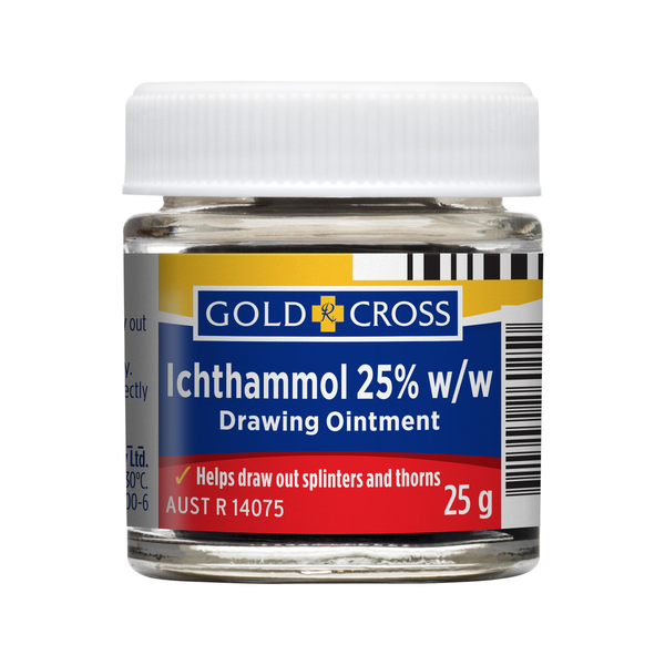 Gold Cross Ichthammol Drawing Ointment 25g