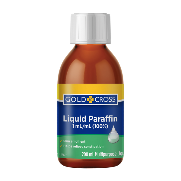 Gold Cross Liquid Paraffin 200mL
