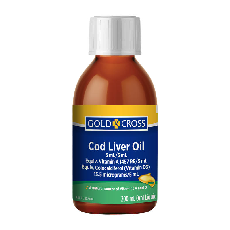 Gold Cross Liver Oil 200ML