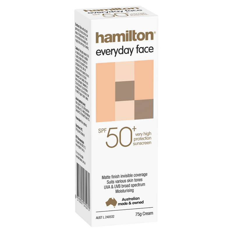 Hamilton Everyday Face SPF 50+ 75g