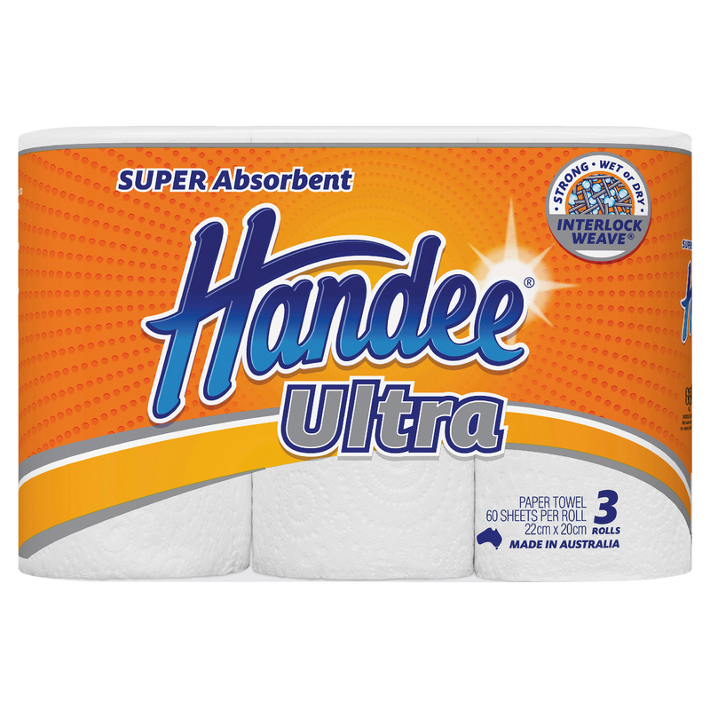 Handee Ultra Paper Towel 3 Pack