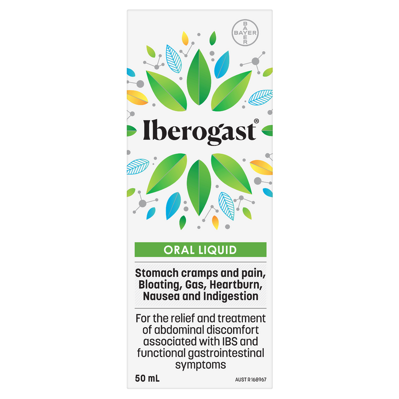 Iberogast IBS and Functional Indigestion Relief Herbal Liquid 50mL