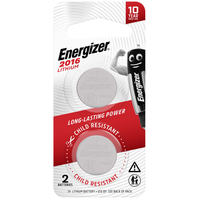 Energizer CR2016 Battery 2 Pack