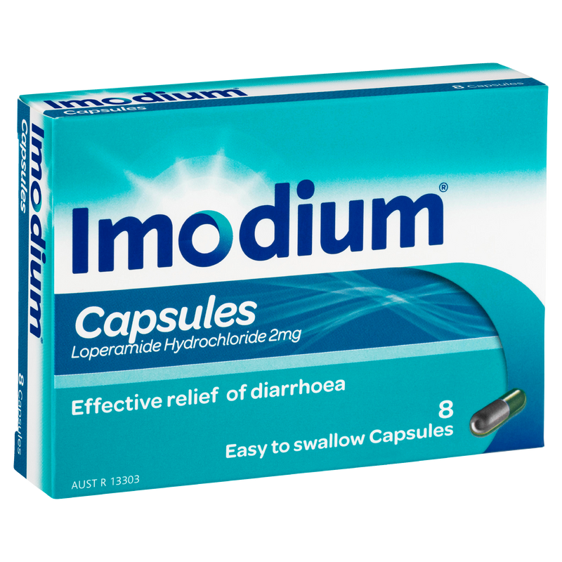 Imodium Diarrhoea Capsules 8 Capsules
