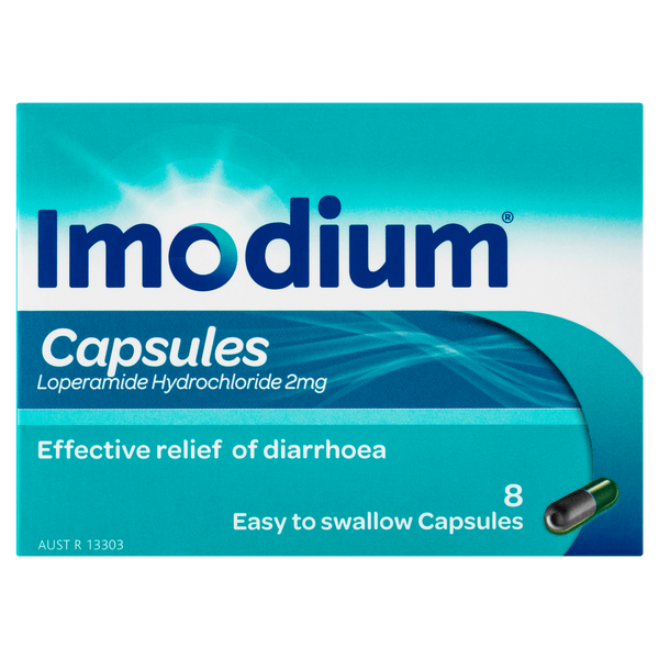 Imodium Diarrhoea Capsules 8 Capsules