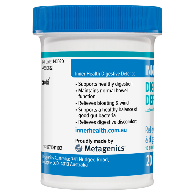 Inner Health Digestive Defence Probiotic 20 Capsules