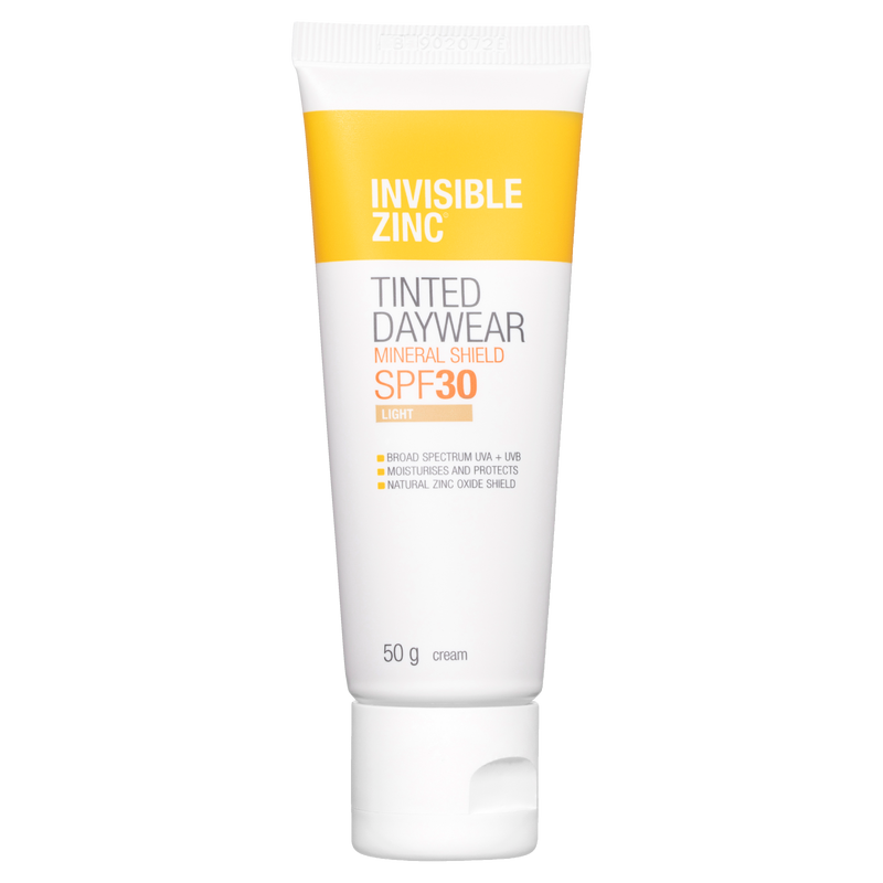 Invisible Zinc Tinted Daywear Mineral Shield SPF 30 Light 50g