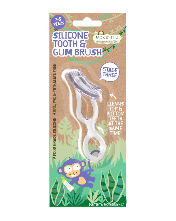 Jack N' Jill Silicone Tooth & Gum Brush Stage 3