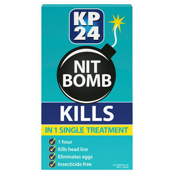 KP24 Nit Bomb Kills Lice Treatment 50ml