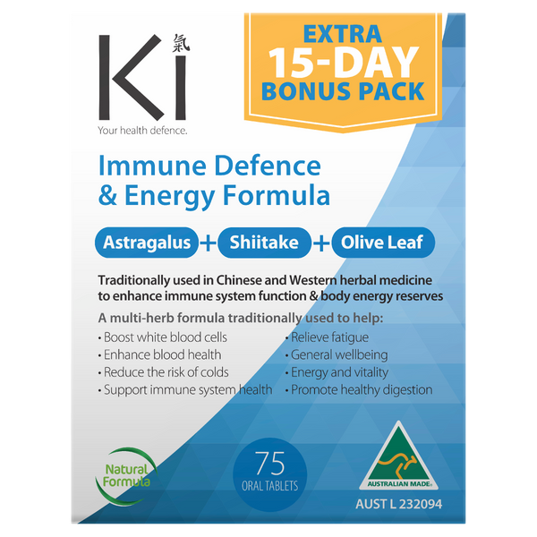 Ki Immune Defence & Energy 75 Tablets