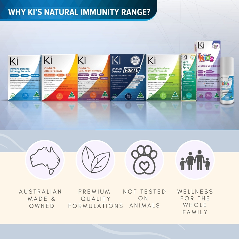 Ki Immune Defence & Energy Formula 45 Tablets