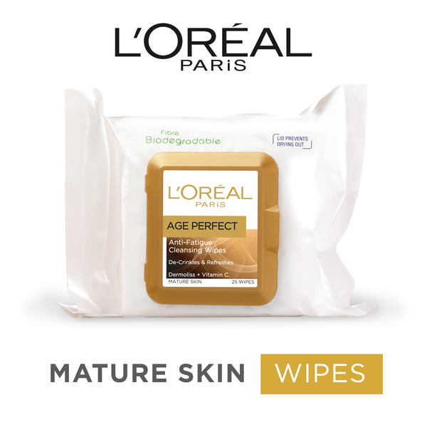 L'Oréal Paris Age Perfect Cleansing Wipes 25 Wipes