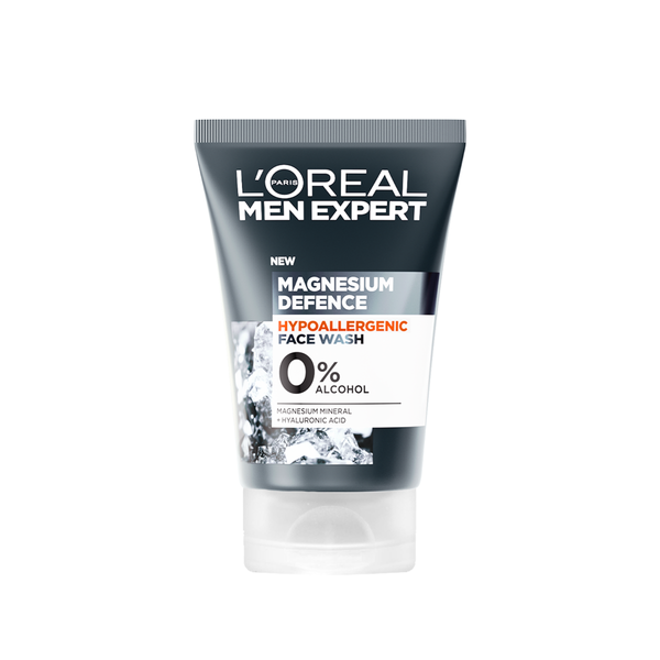 L'Oreal Paris Men Expert Magnesium Defence Sensitive Skin Cleansing Face Wash 100ml