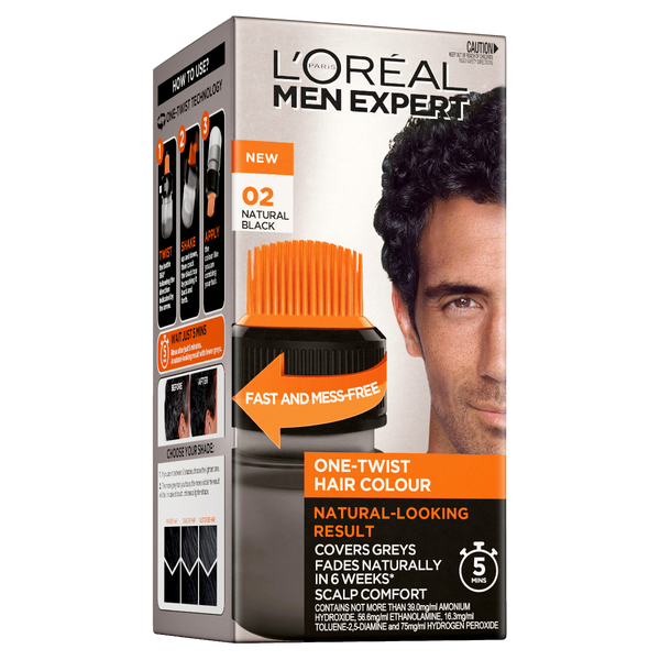 L'Oreal Paris Men Expert One-Twist Hair Colour Natural Black