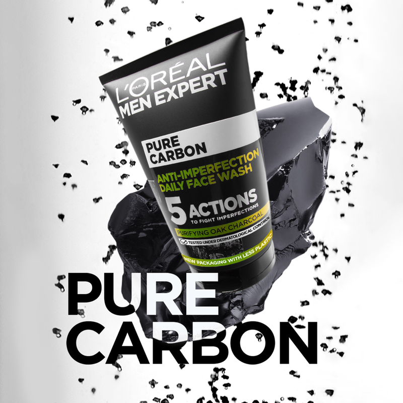 L'Oreal Paris Men Expert Pure Carbon Daily Face Wash 100ml
