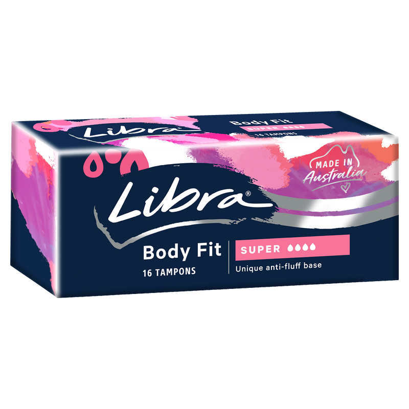 Libra Body Fit Super Tampons 16 pack