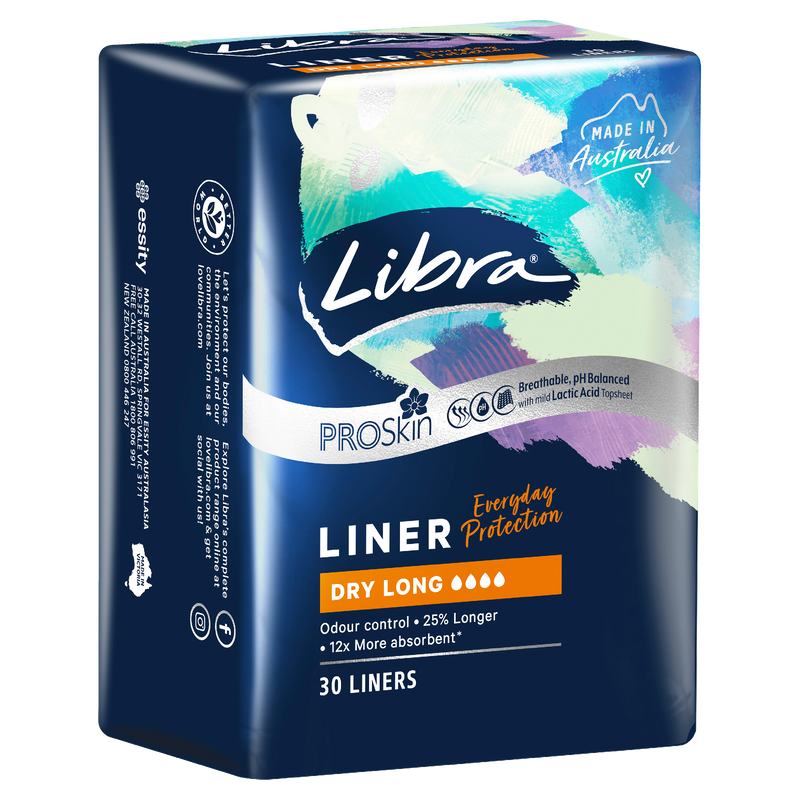 Libra Dry Long Liners 30 Pack