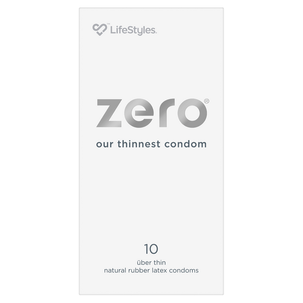 LifeStyles Zero Condoms 10 Pack
