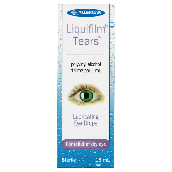 Liquifilm Tears Lubricating Eye Drops 15ml