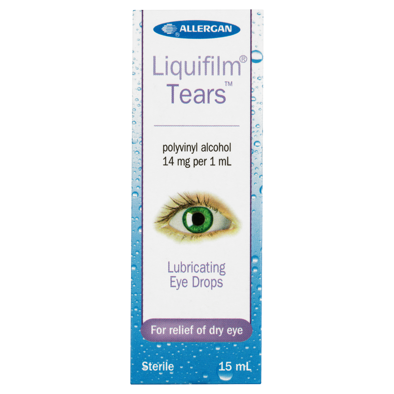 Liquifilm Tears Lubricating Eye Drops 15ml