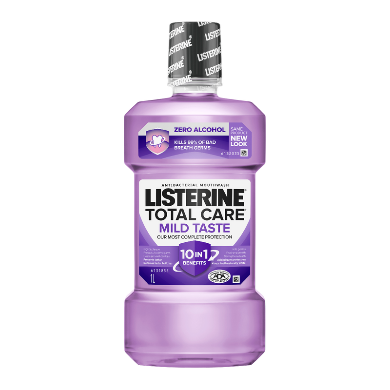 Listerine Total Care Zero Alcohol Mouthwash 1 Litre