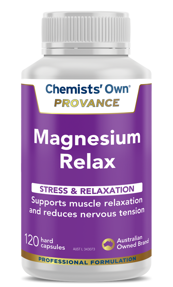 Chemists' Own Provance Magnesium Relax 120 Capsules