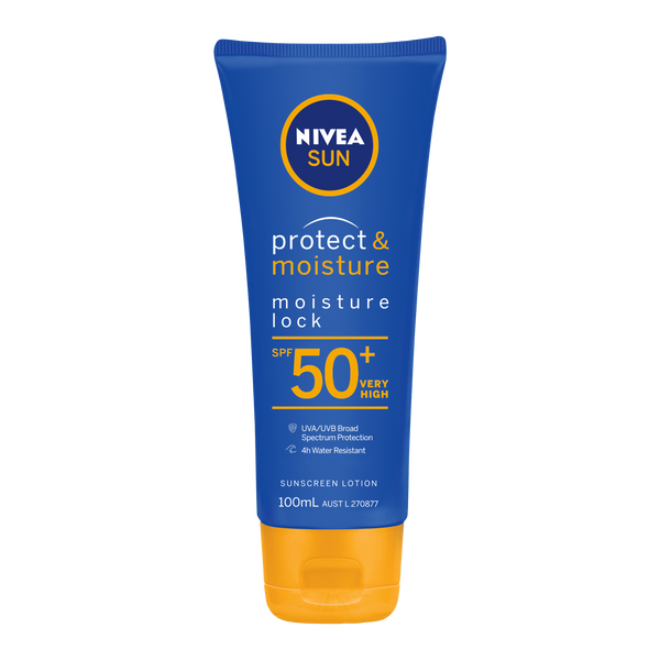 Nivea Protect & Moisture Moisture Lock SPF50+ Sunscreen Lotion 100ml
