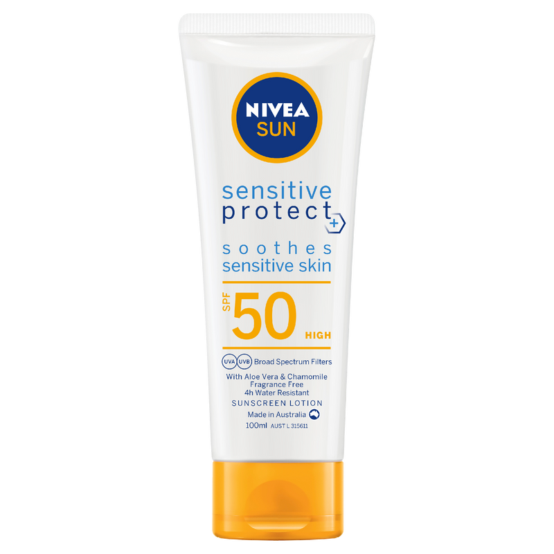 NIVEA Sensitive Protect SPF50 Sunscreen Lotion 100ml