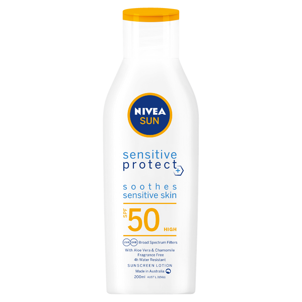 NIVEA Sensitive Protect SPF50 Sunscreen Lotion 200ml