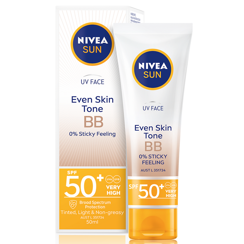 Nivea UV Face Even Skin Tone BB Cream SPF50+ 50ml