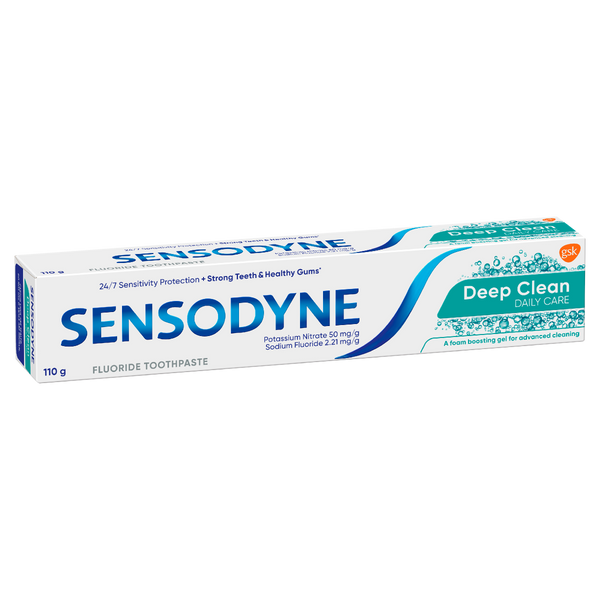 NZ - Sensodyne Deep Clean Daily Care Sensitivity Toothpaste 110g