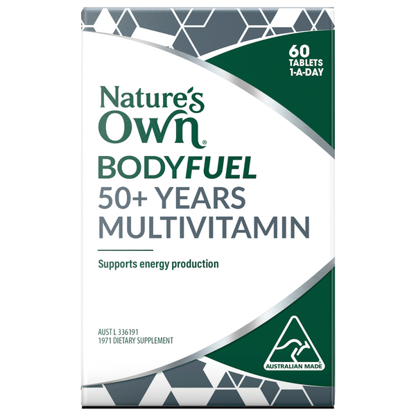 Nature's Own Bodyfuel 50+ Years Multivitamin 60 Tablets