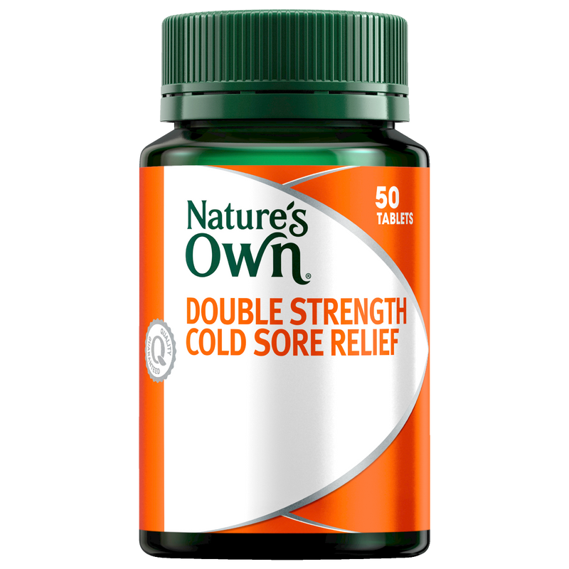 Nature's Own Double Strength Cold Sore Relief 50 tabs
