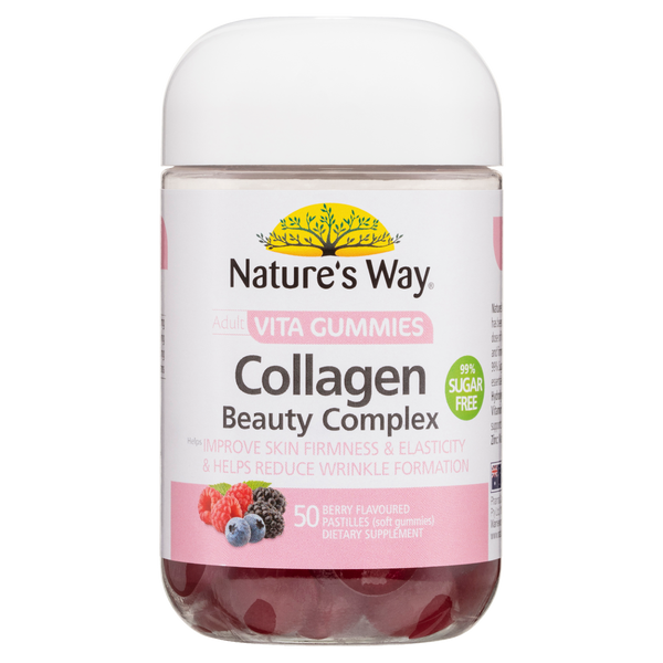 Nature's Way Adult Vita Gummies Collagen Beauty Complex 50's