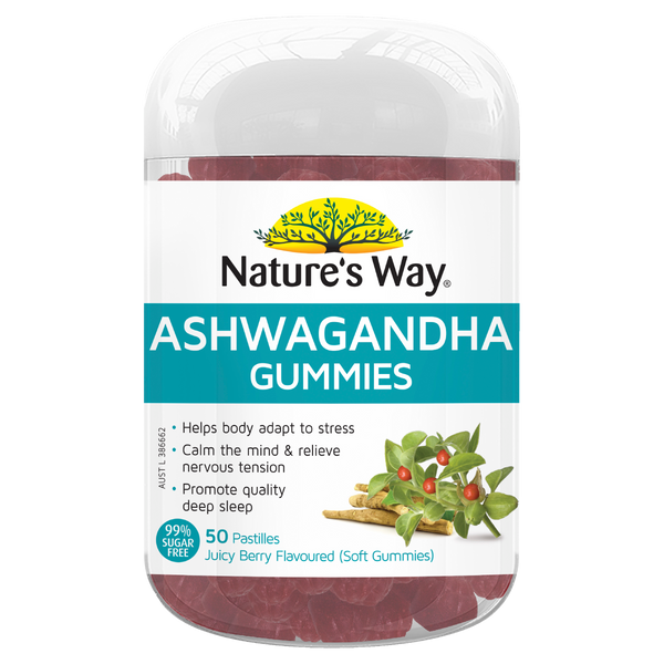 Nature's Way Ashwagandha Gummies 50s