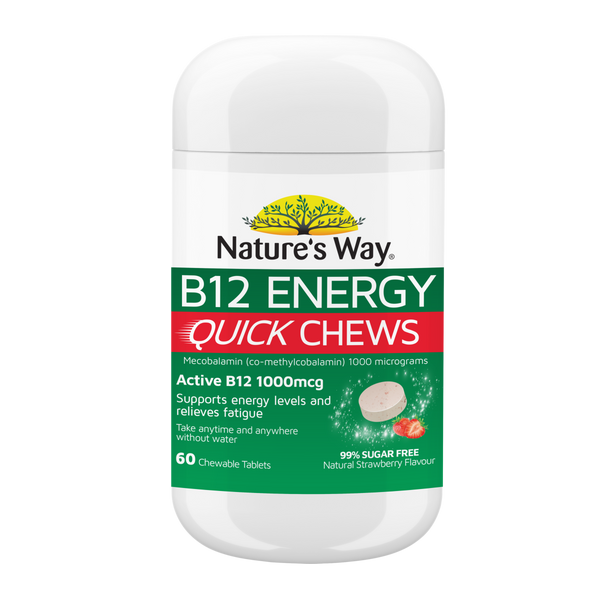 Nature's Way B12 Energy Quick Chews 60s