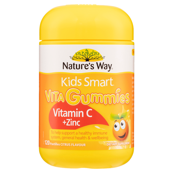 Nature's Way Kids Smart Vita Gummies Vitamin C + Zinc 120's