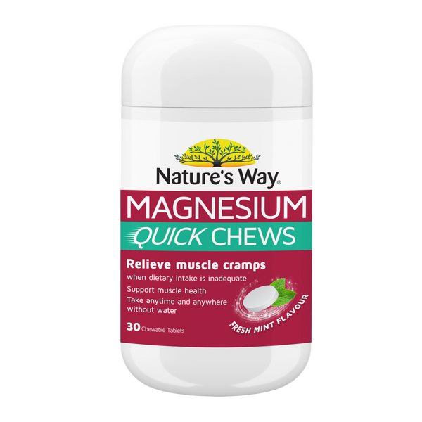 Nature's Way Magnesium Quick Chews 30s