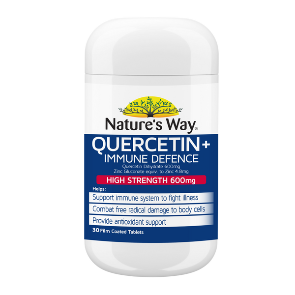 Nature's Way Quercetin+ Immune Defence 30 Tablets
