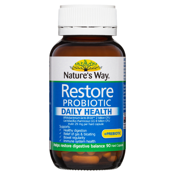 Nature's Way Restore Probiotic Daily Health 90s