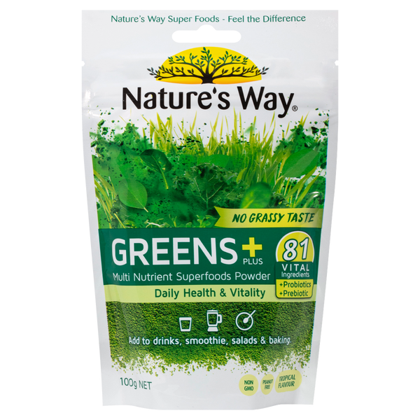 Nature's Way Super Greens Plus 100g