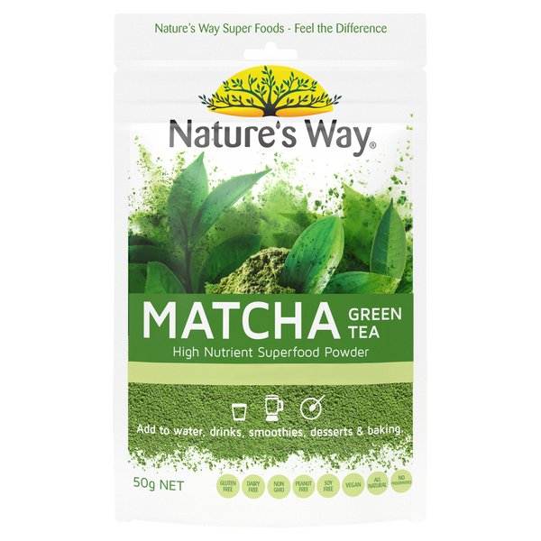 Nature's Way  Superfoods Matcha Green Tea 50g