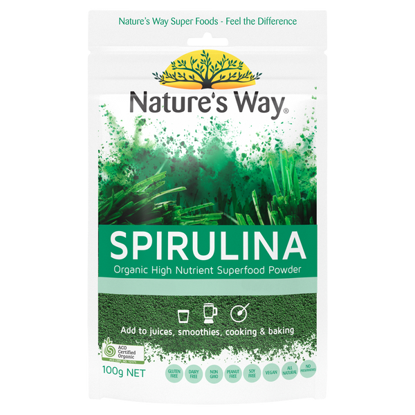 Nature's Way Superfoods Spirulina 100g