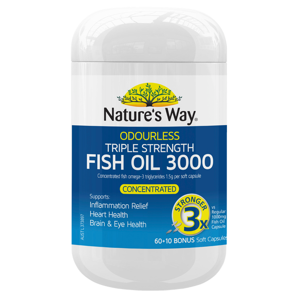 Nature's Way Triple Strength Fish Oil 3000
