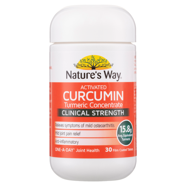 Nature's way Activated Curcumin Clinical Strength 30 Tablets