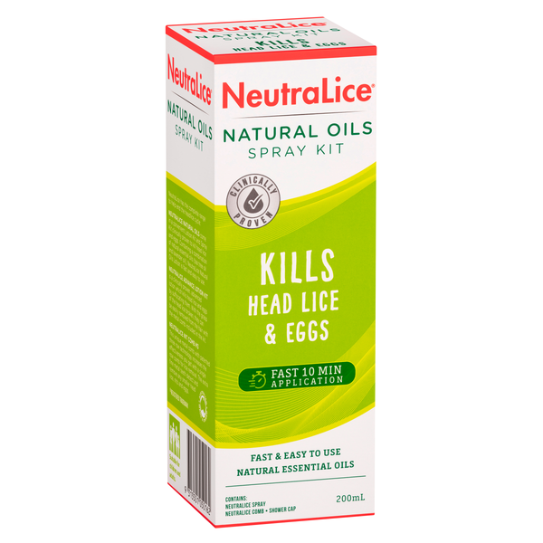 NeutraLice Natural Spray Kit 200ml