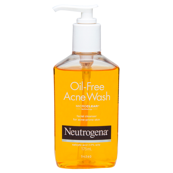 Neutrogena Oil Free Acne Wash Face Cleanser 175ml