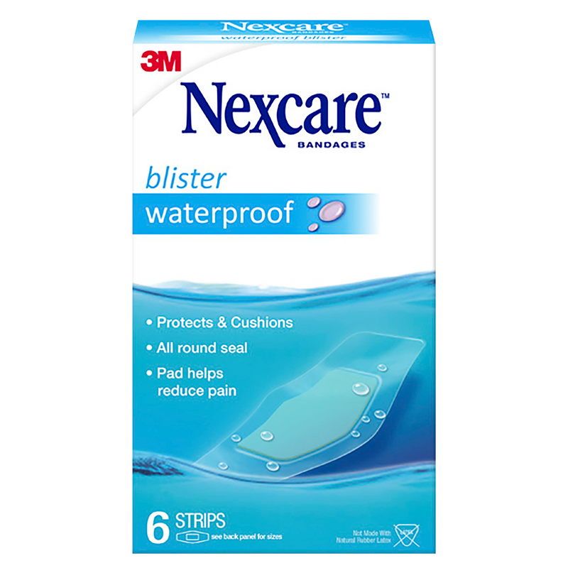 Nexcare Blister Waterproof Strips 6 pack